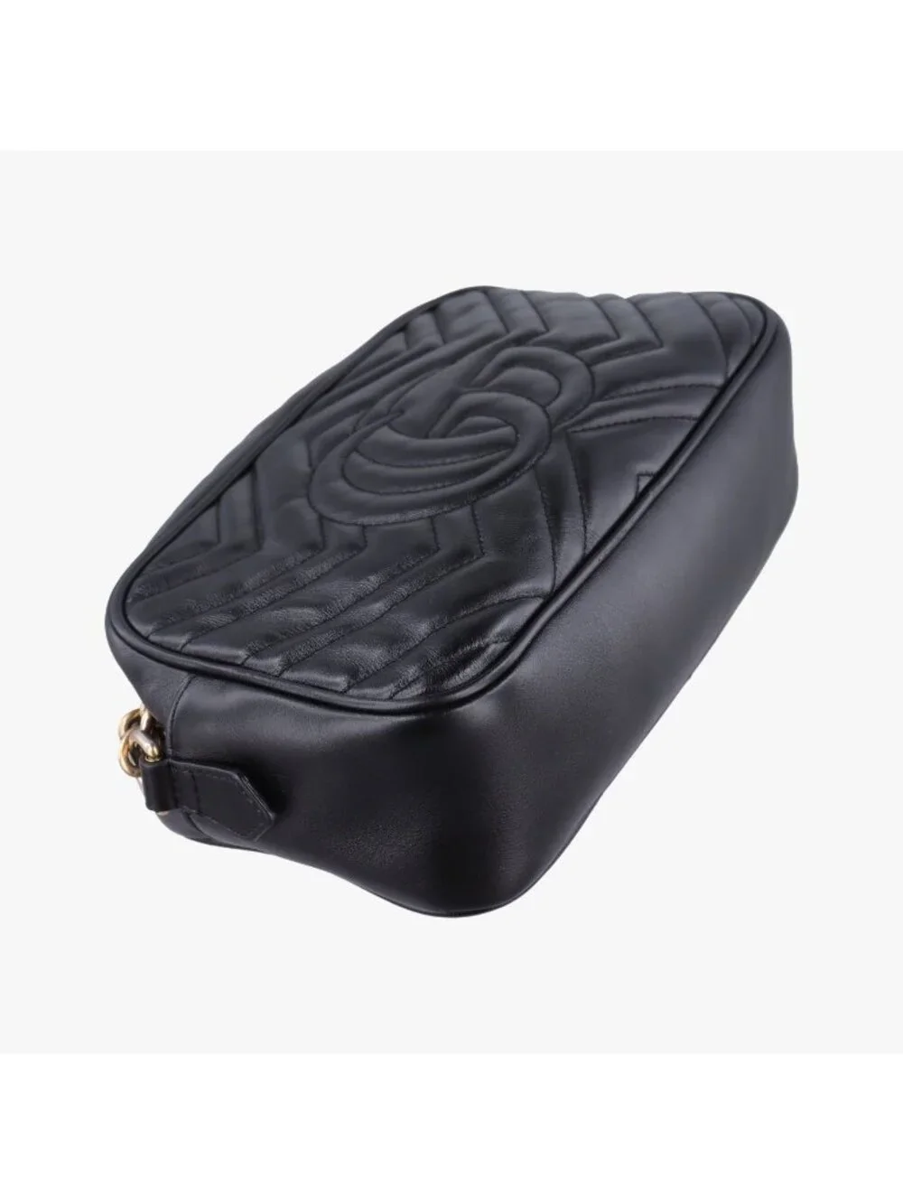 Gucci GG Marmont Black Leather Shoulder